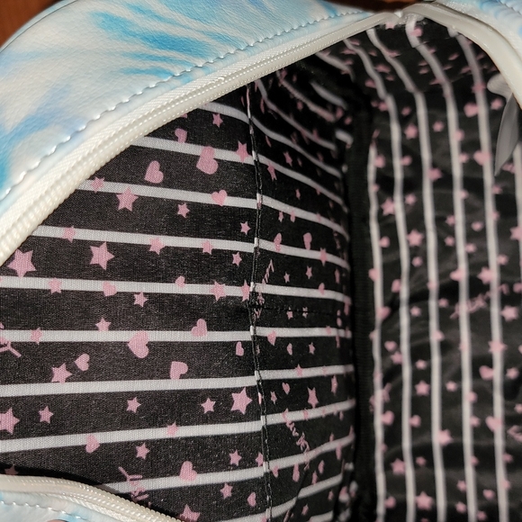 LUV BETSEY BY BETSEY JOHNSON Tie Dye Mid Size Backpack - Picture 8 of 8